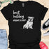 Best bulldog mom ever - V5 - Questioning Drawn T-Shirt